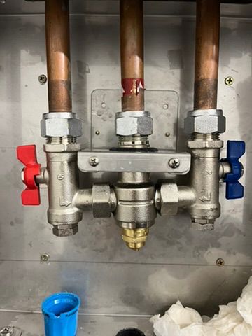 TMV - Thermostatic Mixing Valve - Water Warriors Plumbing - Plumbing Belfield